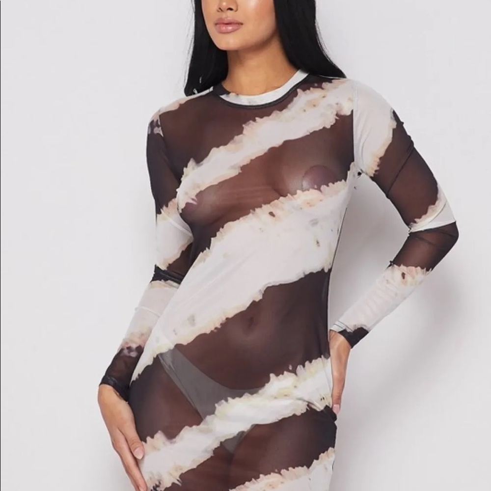 Brand New! Zebra print dress